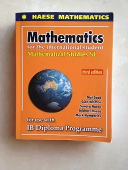 MATHEMATICS FOR INTERNATIONAL STUDENTS